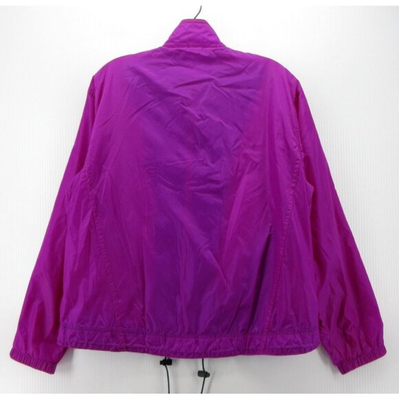VINTAGE LL Bean Jacket Medium Windbreaker Coat Lightweight 90s Logo - Picture 9 of 14